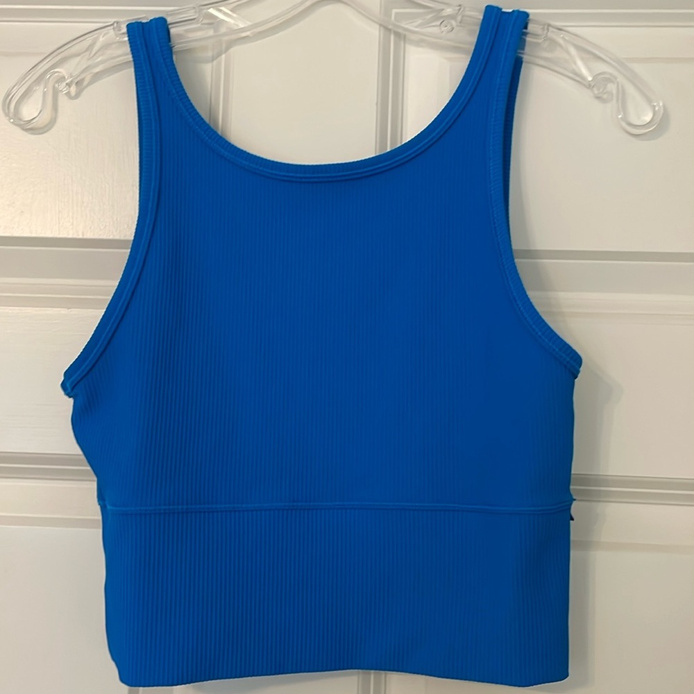 Lululemon align ribbed high neck tank size 6